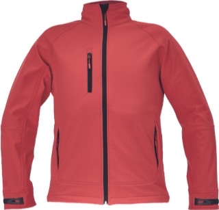 CHITRA softshell jas (rood)