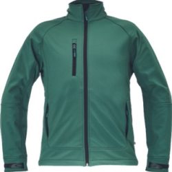 CHITRA softshell jas (donkergroen)