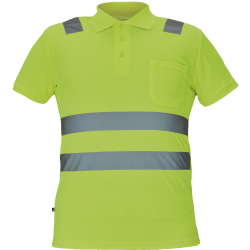 Jaen Hi-Vis polo shirt Geel
