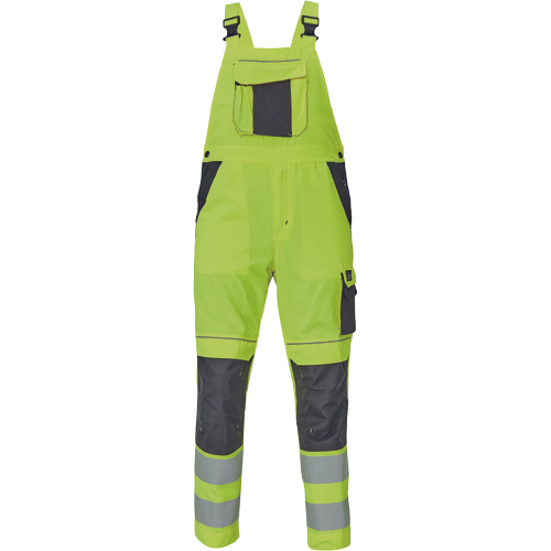 Max Vivo Hi-Vis bretelbroek - Geel