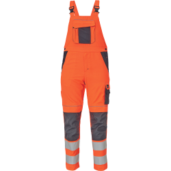 Max Vivo Hi-Vis bretelbroek - Oranje