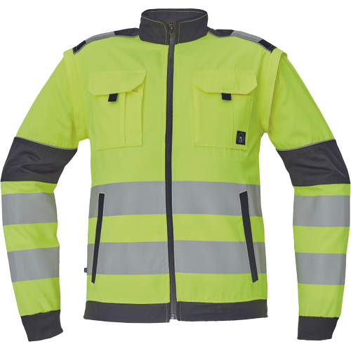 Max Vivo Hi-Vis werkjas - Geel