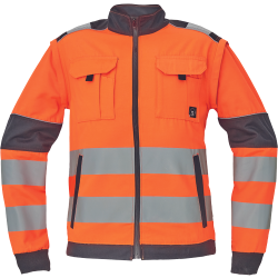 Max Vivo Hi-Vis werkjas - Oranje