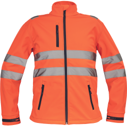 Murcia Hi-Vis softshell jas - Oranje