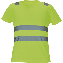 Teurel Hi-Vis t-shirt Geel